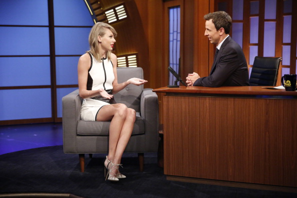 Taylor visited the show in 2015