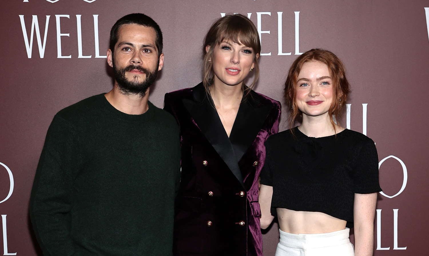 Taylor, Sadie and Dylan at the premiere