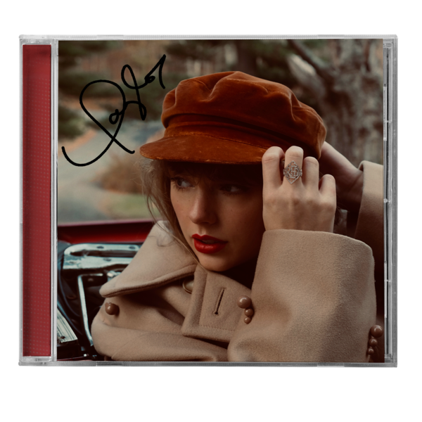 the signed CDs of Red (Taylor's Version) have been available since today, 3 p.m.; source: Taylor Swift official online store